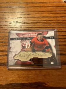 Wilf Cude  Autograph Custom Cut Card  Hockey - Picture 1 of 2