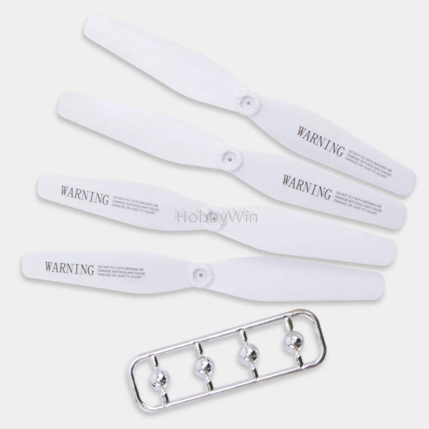 HR SH5 original blades white 4pcs for RC FPV Drone Quadcopter Multirotor parts - Image 1 of 1