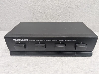 Radio Shack 4-Way Speaker Selector Switch 40-244 - Image 1 of 4