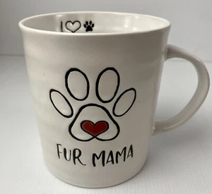 Fur Mama Coffee Mug Cup Dogs Puppies Huge Large (see Pics For Size Comparison) - Picture 1 of 6