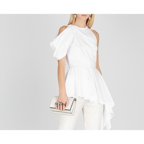 Abito donna bianco Alexander McQueen originale taglia 38 S M B173