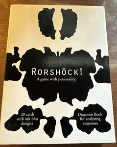 Rorshock! Ein Spiel mit Persönlichkeit 20 Karten Deck Diagnose Buch zur Analyse! - Bild 1 von 2