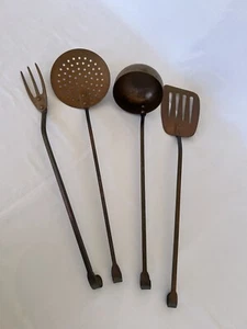Douro Copper Brass Long Handled Utensils Korea - Picture 1 of 7