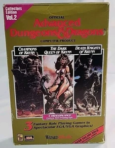 AD&D Dragonlance caja de oro Campeones, Reina Oscura, Caballeros de la Muerte de Krynn 3 juego - Imagen 1 de 15