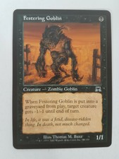 Festering Goblin Magic the Gathering MTG Onslaught Black Common
