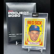 2020 Topps PROJECT 2020 Card #172 TED WILLIAMS by Grotesk A54