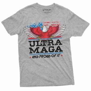 Conservative T-Shirt USA Patriotic Eagle Tee Pro Trump 2024 Shirt Anti Biden Tee - Picture 1 of 9