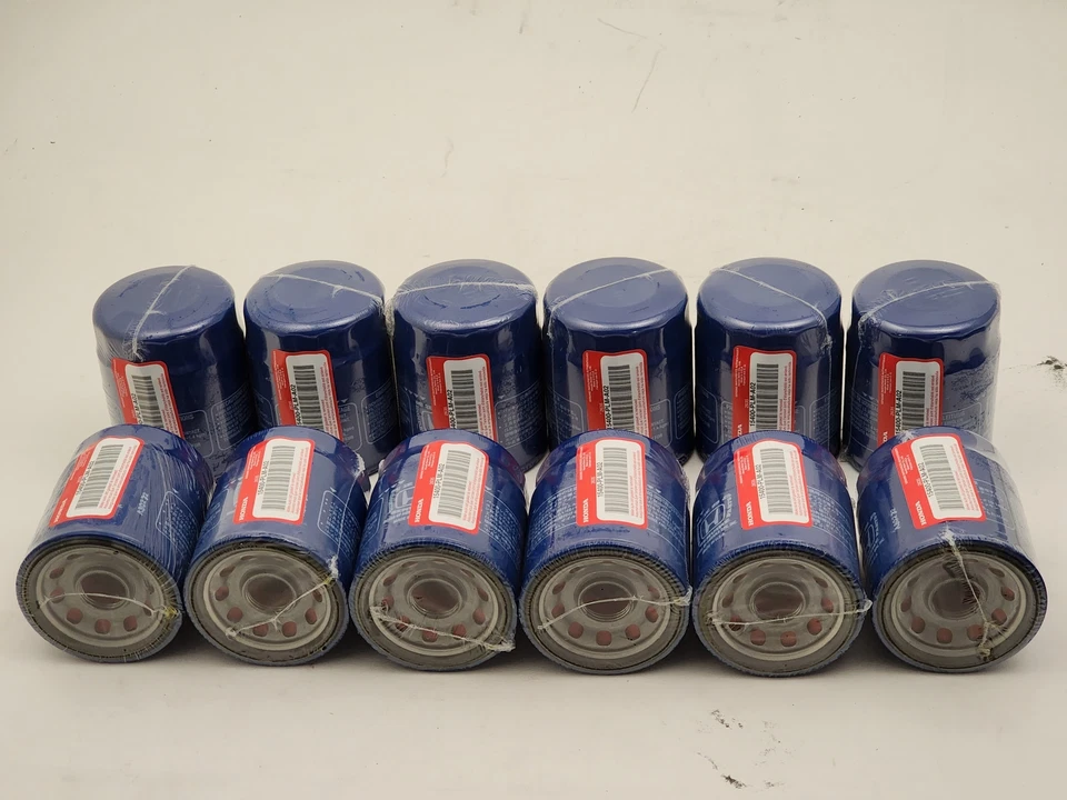 SET OF 12 ENGINE OIL FILTERS FOR HONDA ACCORD CIVIC ACURA OEM 15400-PLM-A02 - Image 1 of 1