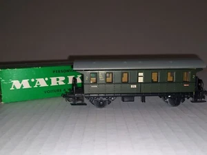 Vintage Märklin #4002 HO Spielzeugeisenbahn Passantenwagen  - Bild 1 von 7