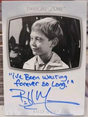 Twilight Zone Archives Bill Mumy Inscription Autograph Card AI-23 as Pip 2020 🔥 - Image 1 of 2