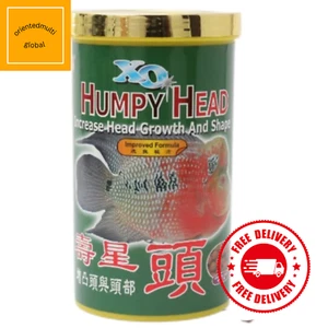 1x XO Humpy Head Flowerhorn alimento para peces 120 g aumentar el crecimiento y la forma de la cabeza - Imagen 1 de 2