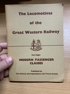 1968 THE LOCOMOTIVES OF THE GWR - PART 8 - MODERN PASSENGER CLASSES PB BOOK (P2) - Image 1 of 4