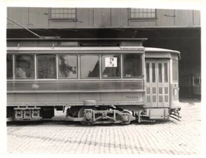 "PHILADELPHIA RAPID TRANSIT COMPANY STREETCAR TROLLEY #569 VINTAGE FOTO 10"" X 8"" - Bild 1 von 1