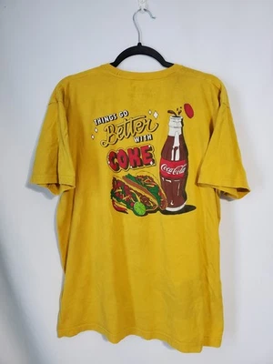 Camisa Taco Coca Cola Taste Tour "VIVA LA COCA COLA" Unisex Talla XL Envejecida Foto 1 de 4