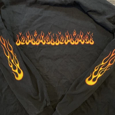 Vintage Nike Team Flame Long sleeve very rare! 90s y2k  - Image 1 of 4