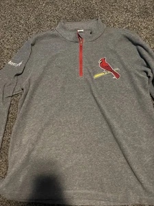 Pullover polar gris Springfield Cardinals, SGA 17/08/2019 - talla M - Imagen 1 de 4