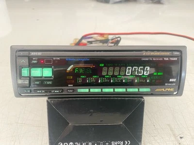 Alpine Tda-7568R Cassetta Old School Top Di Gamma - Immagine 1 di 4