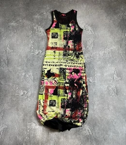 NOUM XL/Size Mesh Dress 👗 Sleeveless All Printed Dragon 🐉 Japanese Face Womans - Bild 1 von 15