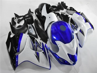 Carenados para carrocería Suzuki Hayabusa GSXR1300 2008 18 2020 - azul blanco negro Foto 1 de 4