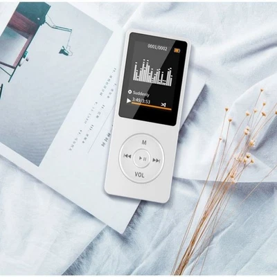 Fonction d'enregistrement pratique lecteur MP3 ultra fin avec enregistreur vocal - Photo 1/4