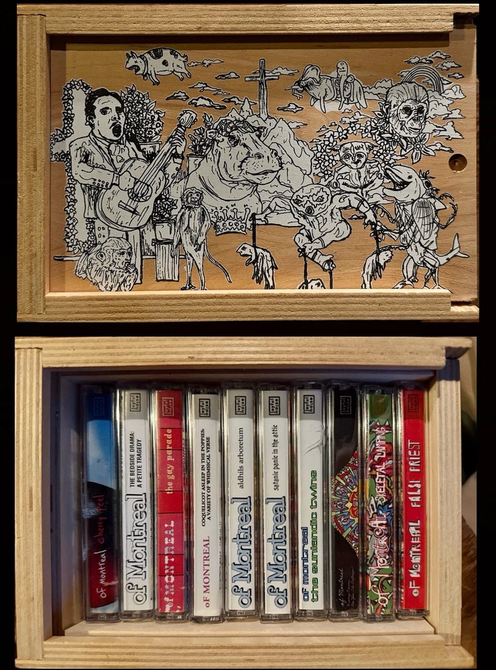 OF MONTREAL Cassette Box Set 10 Albums Limited Edition Joyful Noise 2011 RARE - Image 1 of 4