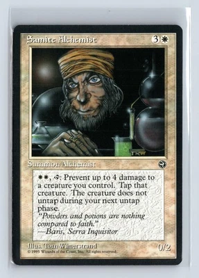 (2x) SAMITE ALCHEMIST – MTG Magic the Gathering Card – Homelands – Common - Image 1 of 4