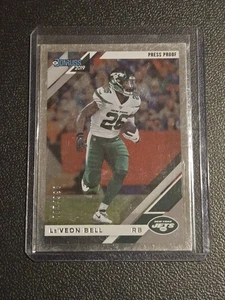 2019 Donruss #211 Le'Veon Bell Press Proof Silver #/100 - Picture 1 of 2