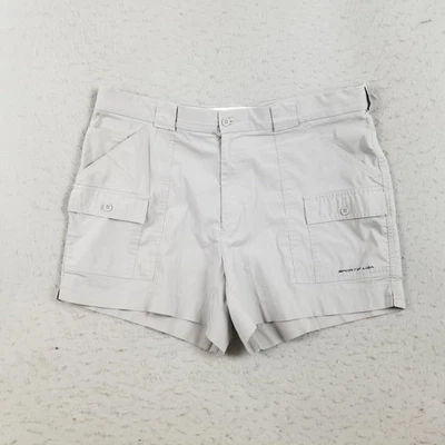 Pantalones Cortos Sportif USA Para Hombre 40 Gris Elastizados Carga Utilidad Botón Solapa Bolsillos Foto 1 de 4