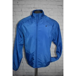 Fabletics Athletic Jacket Mens Size Large Blue Polyester Full Zip With Pockets - Picture 1 of 7