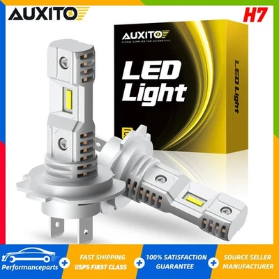 Faro LED AUXITO H7 haz alto/bajo súper blanco para Lincoln Town Car 2003-2011 Foto 1 de 4