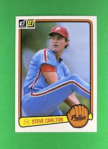 1983 Donruss Steve Carlton #219 Baseball Card Phillies Very Sharp