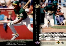 Jose Herrera 1995 Upper Deck Minors #62 Card Modesto A's