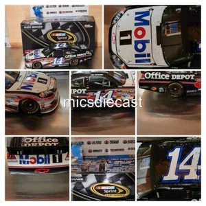 XRARE 2012 Tony Stewart #14 Mobil 1 Vegas Win CONFETTI 1:24 Diecast NIB 588 - Picture 1 of 15