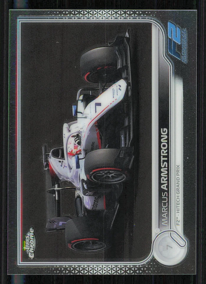 2022 Topps Chrome Formula 1 #135 Marcus Armstrong CAR - Image 1 of 2