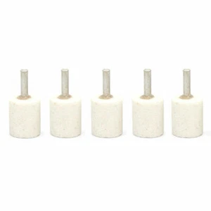 5pcs 25mm Rotary Mounted Grinding Stone Abrasive Wheel 6mm Shank Drill Grinder - Picture 1 of 4