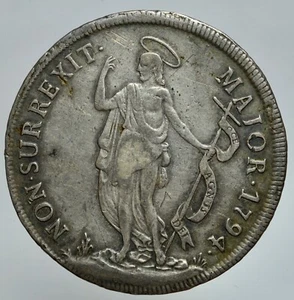 GENOVA - DOGI BIENNALI III FASE 1637-1797 -AG/ 4 LIRE 1794 - Picture 1 of 4