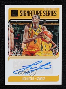 2019 Panini Donruss WNBA Signature Series Press Proof /99 Lisa Leslie Auto HOF