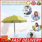 Kreatywny mini parasol do jazdy Uchwyt na telefon komórkowy Parasol przeciwsłoneczny Akcesoria do jazdy konnej