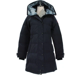 Canada Goose NWT Shelburne Parka Jacket Size M in Admiral Blue / Haze - Picture 1 of 19