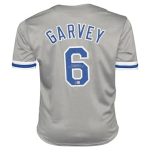 Steve Garvey Signed Los Angeles Grey Baseball Jersey (Beckett) - Picture 1 of 3