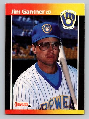 1989 Donruss #264a Jim Gantner - Image 1 of 2