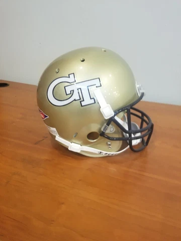 Georgia Tech Yellow Jackets Full Size Speed Replica Football Helmet- NCAA Cover