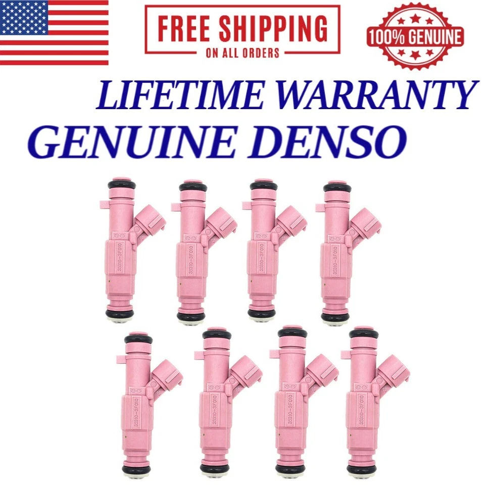 Inyectores de combustible OEM 8X para Hyundai Genesis 2012 3,8 L 4,6 L 5,0 L #35310-3F010 Foto 1 de 4
