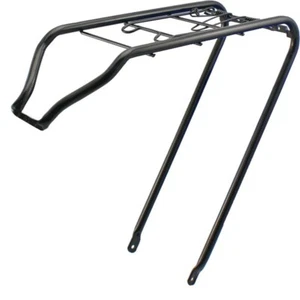 588100301 - PORTAPACCHI POSTERIORE BICI 28" TIPO ITALIA NERO - Picture 1 of 1