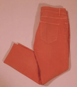 CLOSED Women's Coral Cotton Blend Flat Front Cropped Pant Sz 28 ($295) - Picture 1 of 6