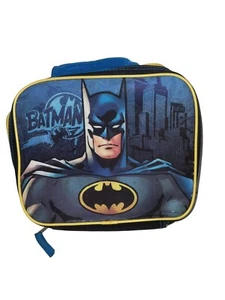 DC Comics Batman Bold Graphic Insulated Soft Side Lunchbox Lunch Bag Tote - Picture 1 of 9