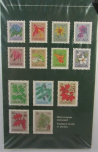 1982 Canada WILDFLOWERS & TREES Sealed stamp set Thematic #19 - Picture 1 of 2