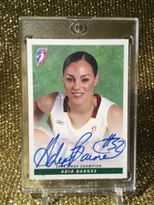 Adia Barnes Seattle Storm 2005 Rittenhouse WNBA Arizona Wildcats Autograph Auto 