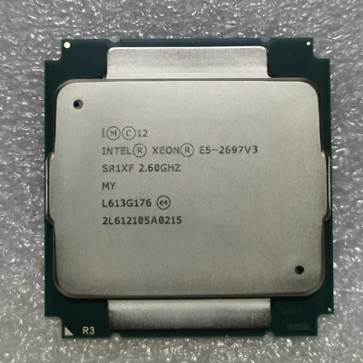 Intel Xeon E5-2697 V3 2.6GHz 14-Core Processor Socket 2011-3 Server CPU 145W X99 - Image 1 of 2