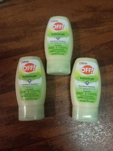 OFF! Botanicals Insect Repellent Unscented Lotion Plant-Based 4 Fl Oz Lot Of 3 - Picture 1 of 8